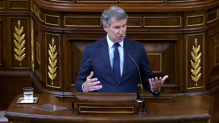 Feijóo arremte contra Sánchez: "¿quizá el apagón le vino bien a su hermano?"