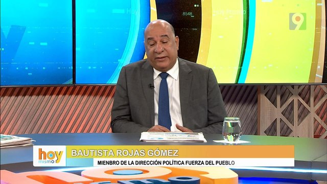 Bautista Rojas Gómez Abinader compró las elecciones por eso Leonel no quizo reunirse | Hoy Mismo