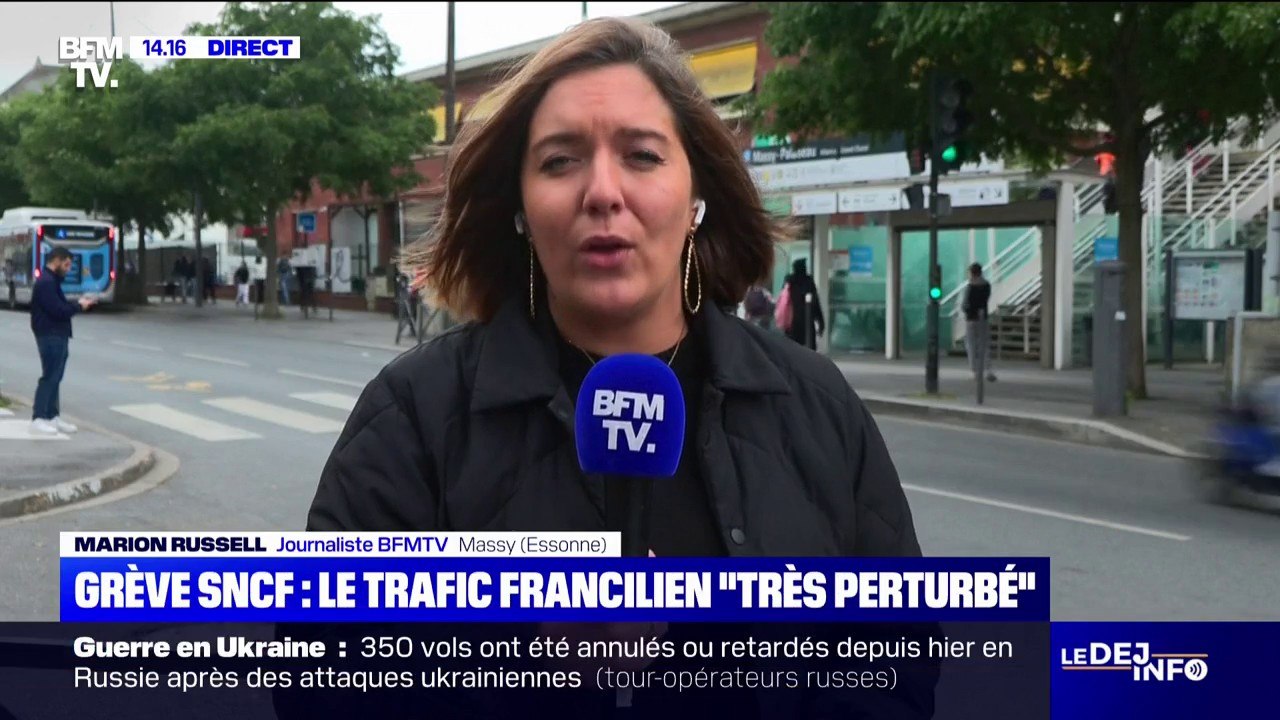 Grève SNCF: le trafic toujours "très fortement perturbé" sur les trains en Ile-de-France
