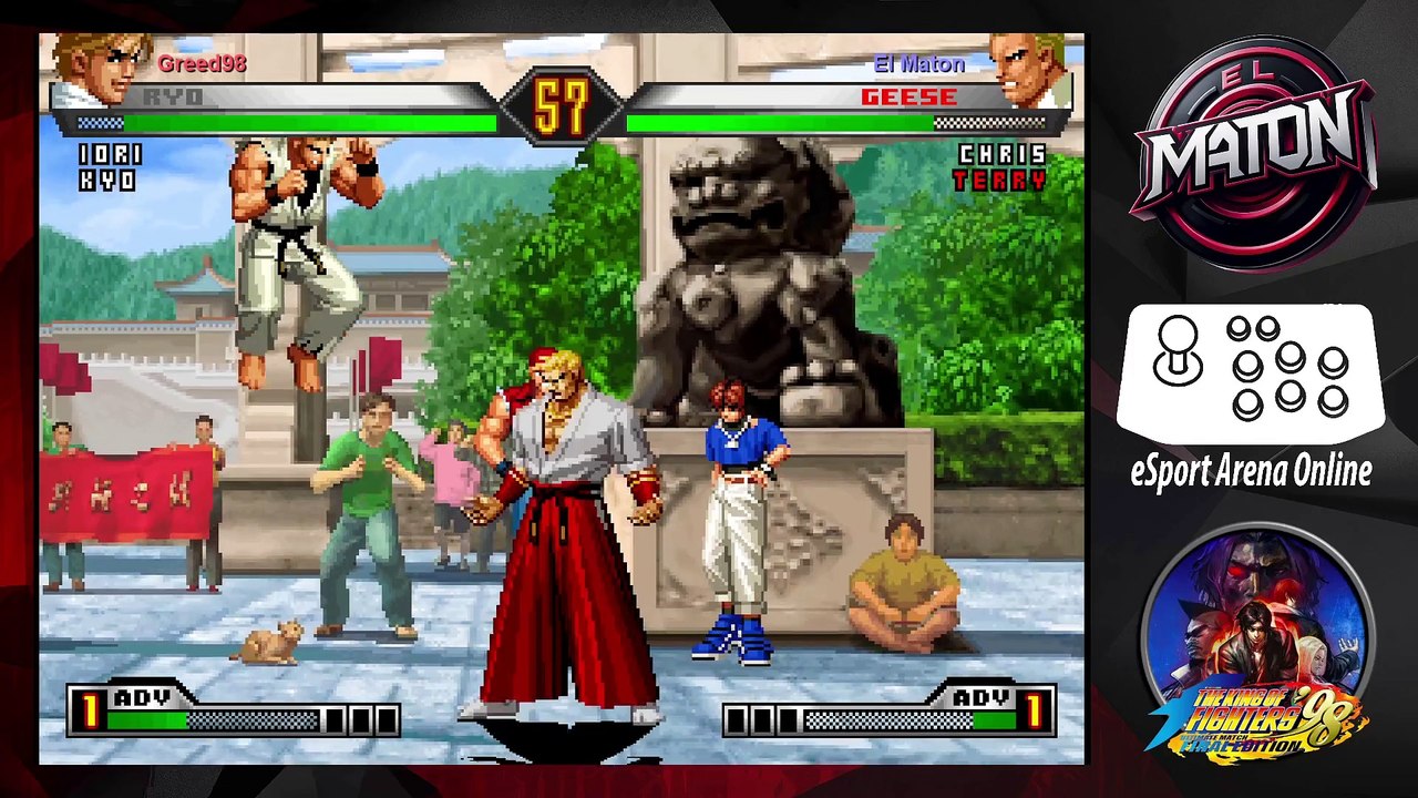 The King of Fighters '98UM • Luchas en linea • "Greed98" vs "ElMaton" • 2025/05/06 • #casualplay