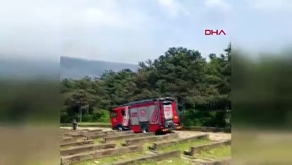 İstanbul Sultangazi Kent Ormanı’nda yangın!