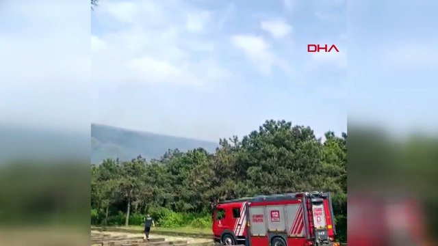 Sultangazi Kent Ormanı’nda yangın! Olay yerine çok sayıda itfaiye ekibi sevk edildi