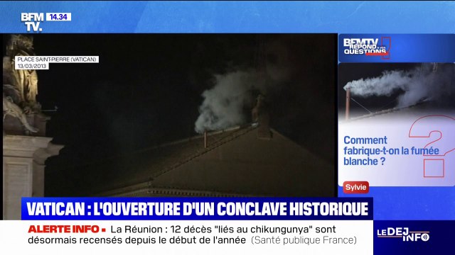 Élection du pape: comment fabrique-t-on la fumée blanche? BFMTV répond à vos questions