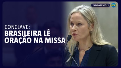 Jornalista brasileira lê oração na missa de abertura do conclave