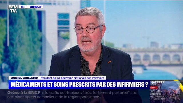 Réforme du métier d'infirmier: Cette loi est historique pour la profession , souligne Daniel Guillerm (président de la Fédération nationale des infirmiers)