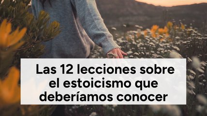 Las 12 lecciones sobre el estoicismo que deberíamos conocer
