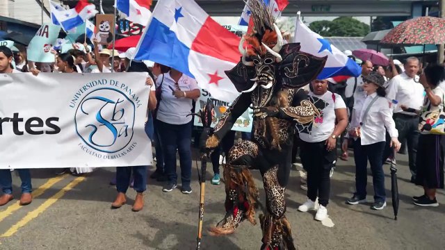 تظاهرة واسعة في بنما احتجاجا على تعزيز الانتشار العسكري الأميركي