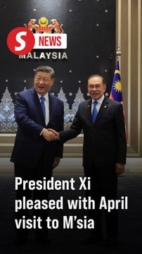 President Xi satisfied, pleased with state visit to Malaysia, says Tok Mat