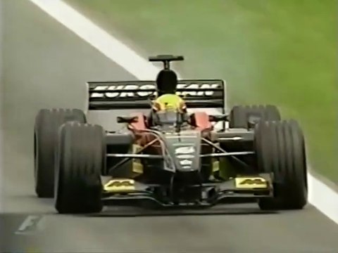 F1 – Mark Webber (Minardi Asiatech V10) lap in qualifying – Spain 2002