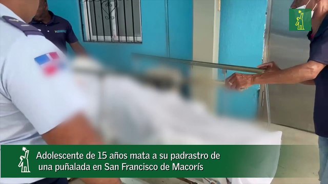 Adolescente de 15 años mata a su padrastro de una puñalada en San Francisco de Macorís