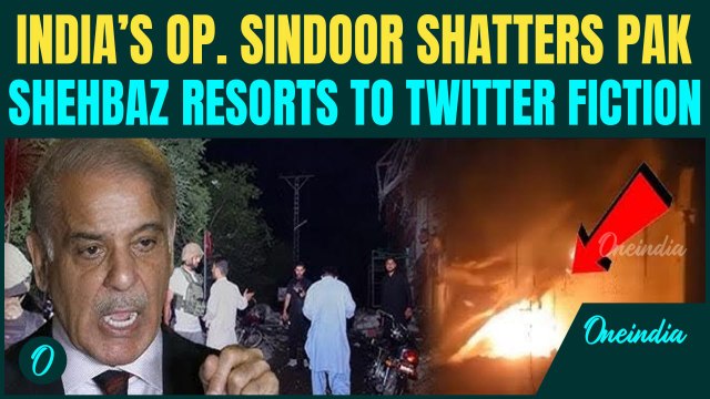 Shehbaz Sharif SPREADS PROPAGANDA After India’s Operation Sindoor; Claims ‘Rafales Downed’