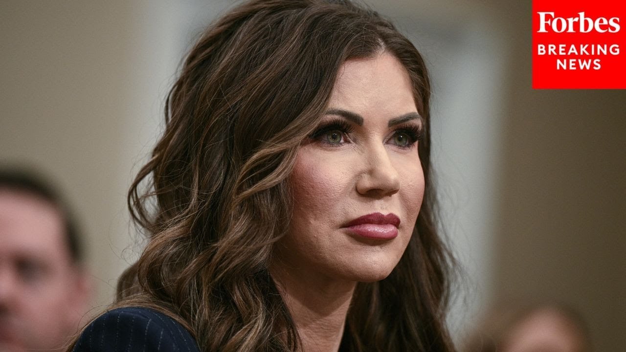 Secretary Kristi Noem Delivers Her Opening Statements In House Appropriations Committee