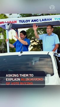 Teodoros asked to explain alleged vote buying activities in Marikina