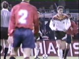 Spain v Germany 22 February 1995 Jürgen Klinsmann als neuer Kapitän