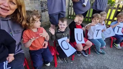 St John Preschool in Worthing awarded Oustanding by Ofsted