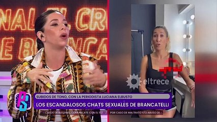 La reacción de la mujer de Brancatelli luego de que se filtraran los chats calientes con una amante