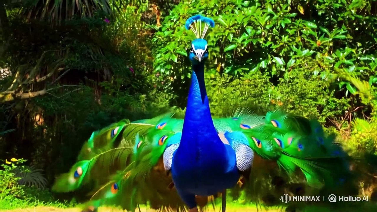 peacock loving clip