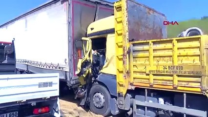 Kuzey Marmara Otoyolu'nda kaza