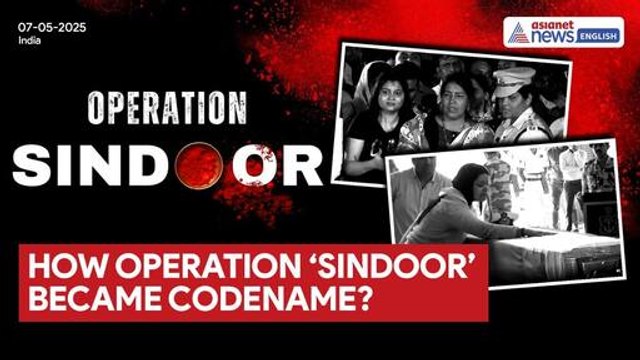 How Operation ‘Sindoor’ Became Codename of India’s Military Action Against Pak Terrorist Camps?
