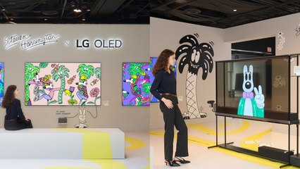 LG 올레드 에보 '프리즈 뉴욕' 참가...스티븐 해링턴 협업 '눈길' / YTN