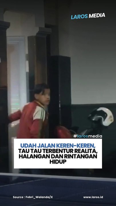 Udah jalan keren-keren, tau tau terbentur realita, halangan dan rintangan hidup