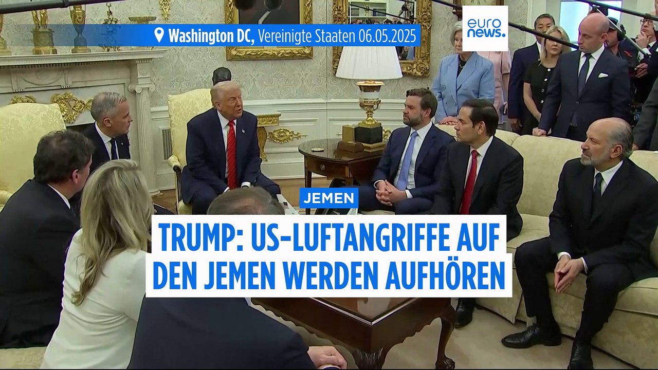 Trump: US-Luftangriffe auf den Jemen werden aufhören, Houthis haben kapituliert