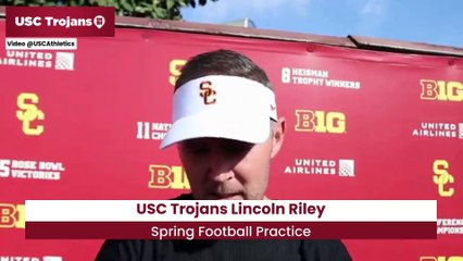 USC Trojans Lincoln Riley Details Chemistry, Personality Of Team