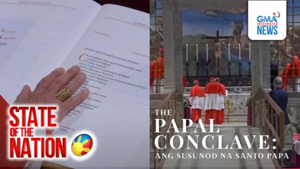 State of the Nation: (Part 1) Papal Conclave; #Eleksyon2025; FIT TRACK: Microsleep; Atbp.