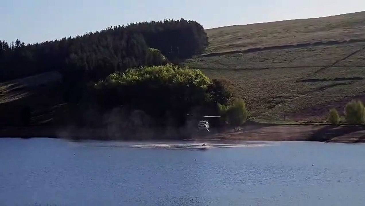 Errwood Reservoir Fire