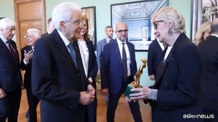 Da Mattarella i candidati ai David e lui ne riceve uno speciale