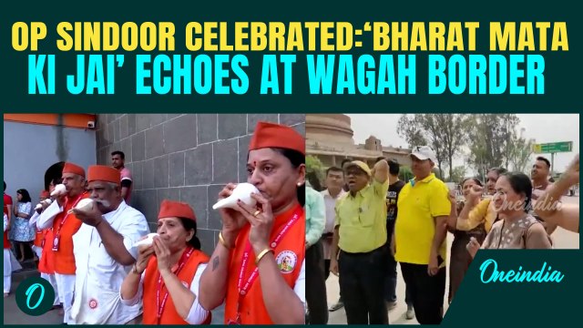 India’s Operation Sindoor Obliterates Pak Terror Camps; Celebrations Across India, Slogans Raised