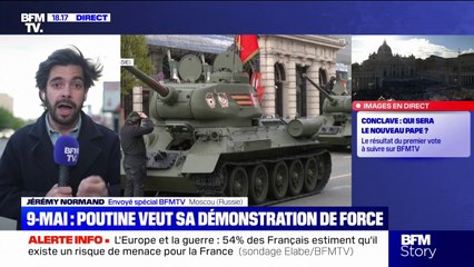 Célébrations du 9-Mai: un défilé militaire comme démonstration de force pour Vladimir Poutine