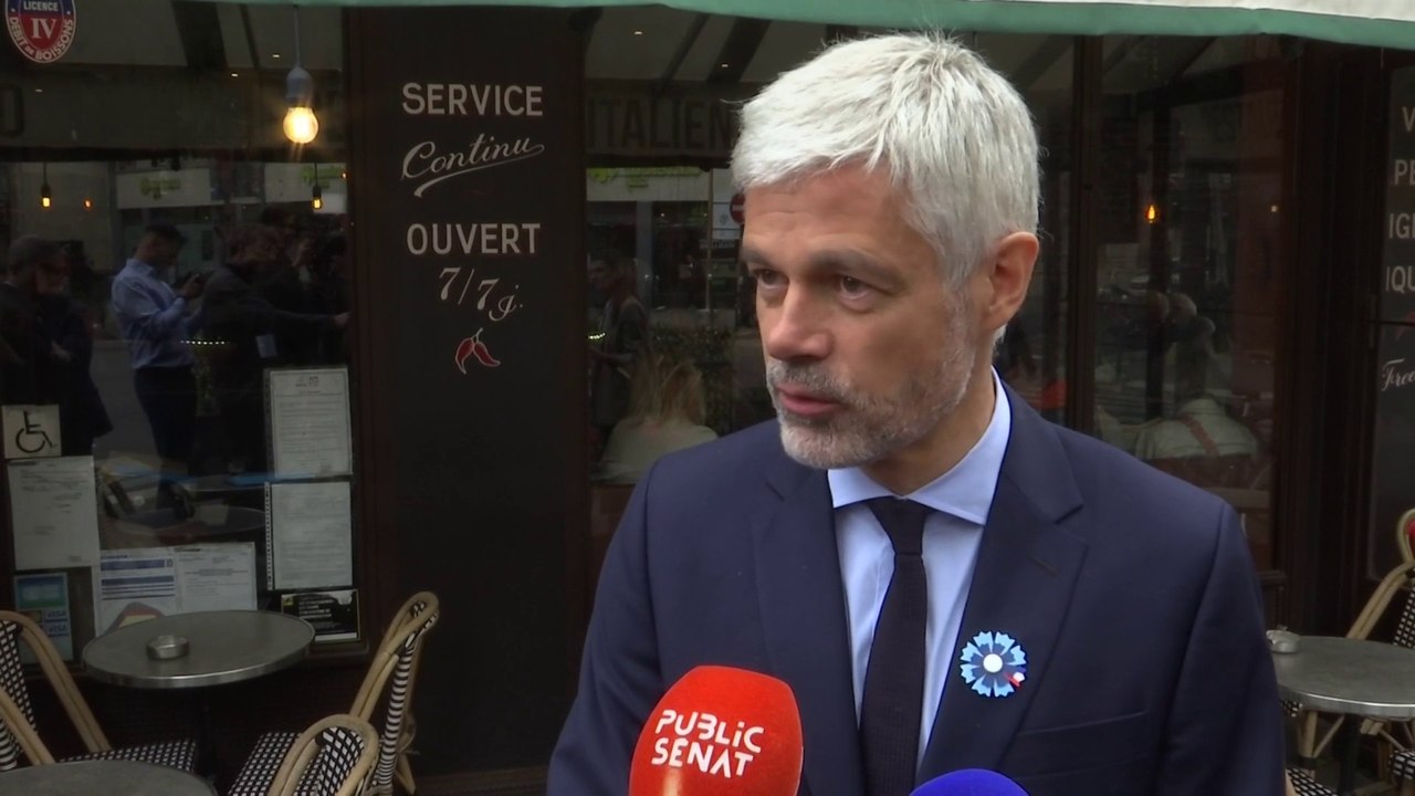 Présidence de LR : Laurent Wauquiez cible le « en même temps » de Bruno Retailleau