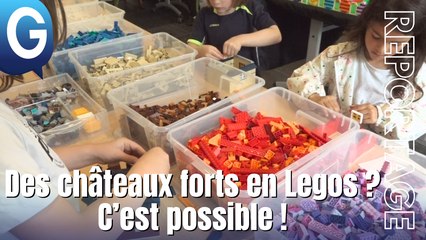 Reportage – Des châteaux forts en Légos ? C'est possible !