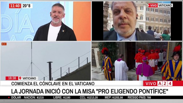 Inicia el cónclave para elegir al sucesor del Papa Francisco