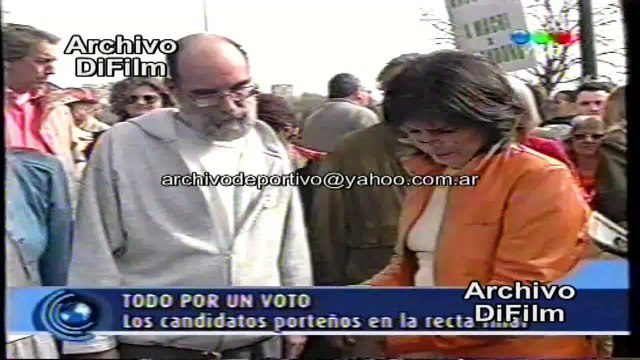 Patricia Bullrich con Macri no tengo nada que ver - Somos como el Agua y el Aceite - (2003)