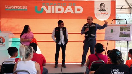 Juárez inaugura su noveno Espacio de Unidad en el Fraccionamiento Arcadia