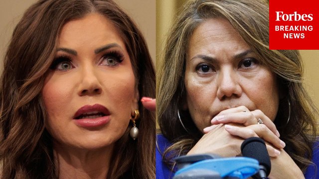 Kristi Noem Grilled By Veronica Escobar About ICE Raid On Home Of U.S. Citizens