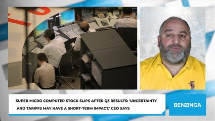 Super Micro Computer Stock Slips After Q3 Results: 'Uncertainty And Tariffs May Have A Short-Term Impact,' CEO Says
