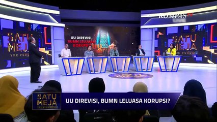 UU BUMN Disahkan,Mantan Komisioner KPK Kritisi Minimnya Partisipasi Publik | Satu Meja