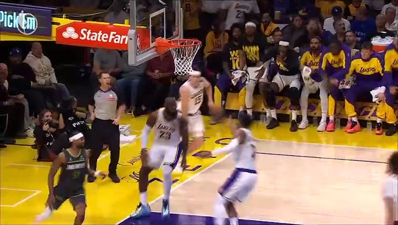 Lakers kalah dari Timberwolves di Game 1 playoff