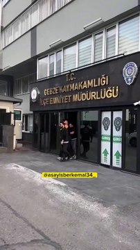LVBEL C5'in cezaevine götürüldüğü kelepçeli görüntüleri.