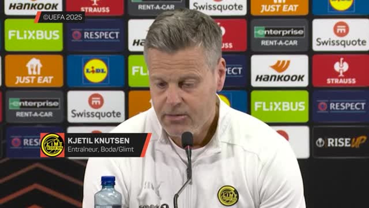 Bodø/Glimt - Knutsen "Être un peu plus Glimt et sentir la puissance du public"