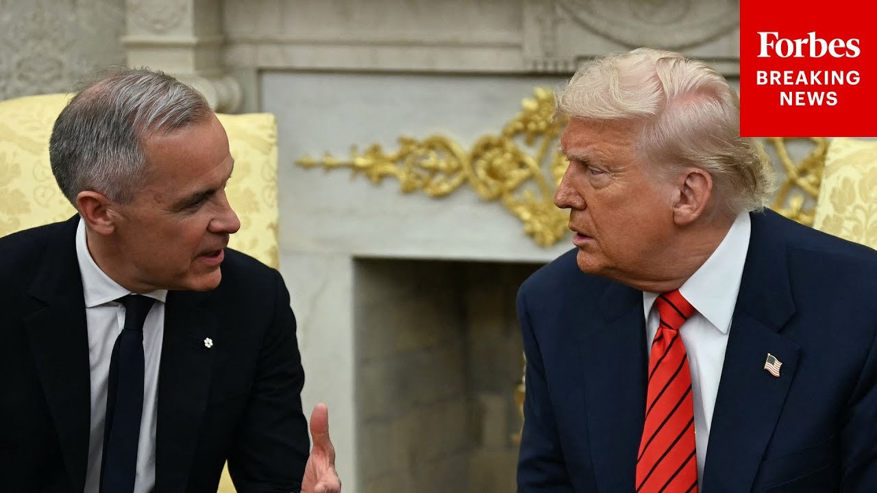 Trump And Mark Carney Both Discuss '51st State' Proposal For U.S. To Take Over Canada