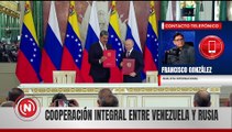 Anl. Internacional Francisco González resalta importancia de la cooperación integral Rusia-Venezuela