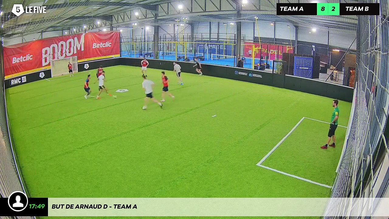 But de Arnaud D - Team A
