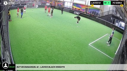 But de Emmanuel M - Lavoix Black Knights
