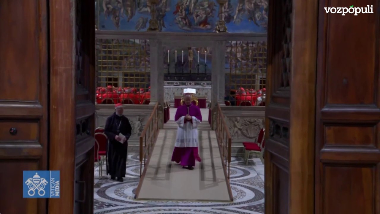 La Capilla Sixtina cierra sus puertas para dar comienzo al Cónclave