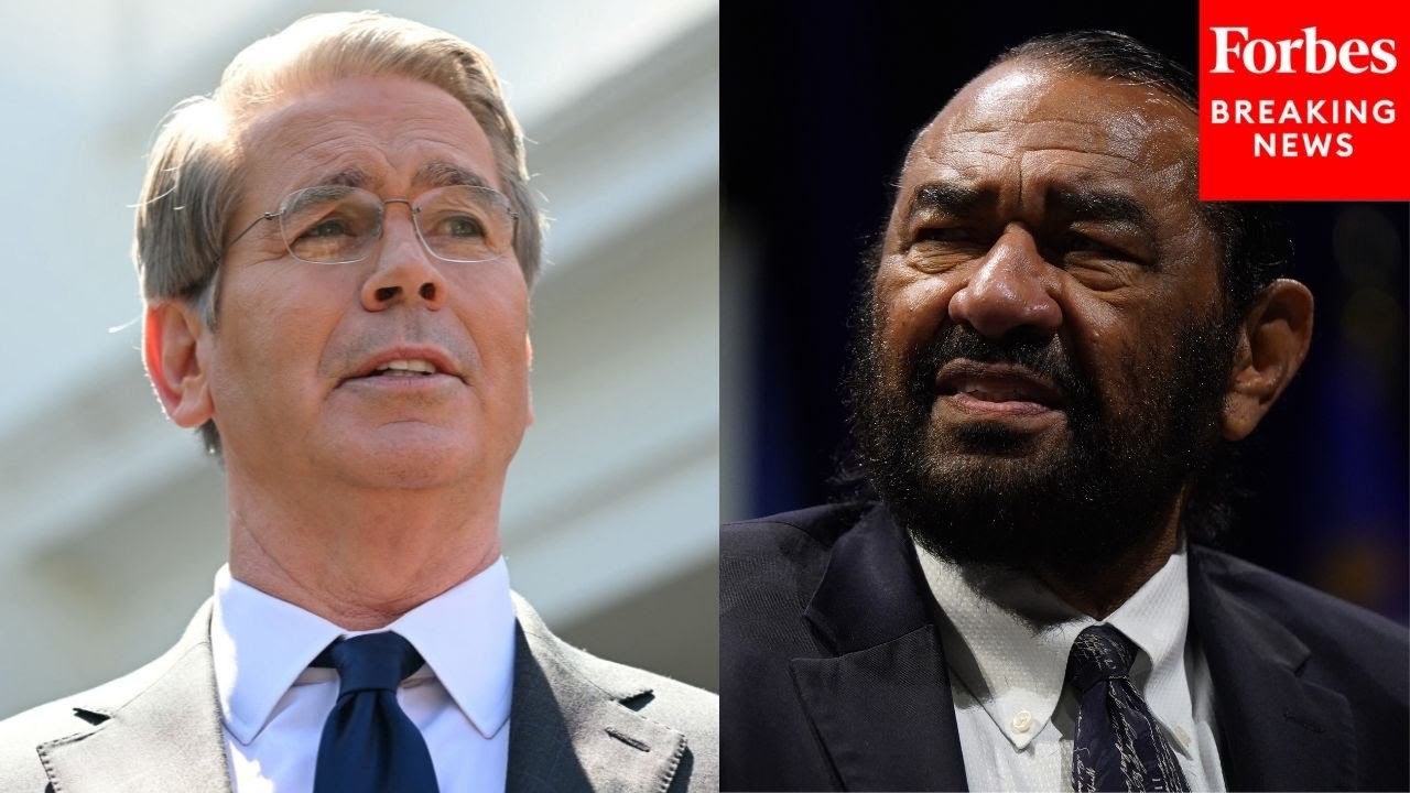 'Don't Fear The President': Al Green Grills Sec. Scott Bessent On Who Pays For Trump's Tariffs