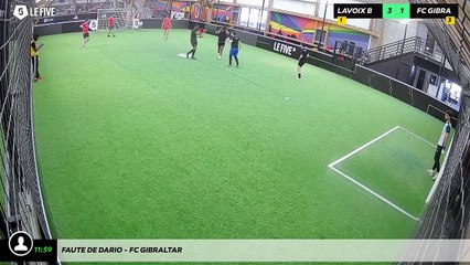 Faute de Dario - Fc Gibraltar